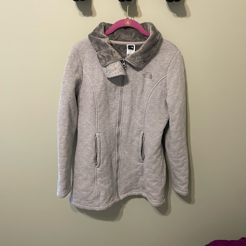 Gray North Face